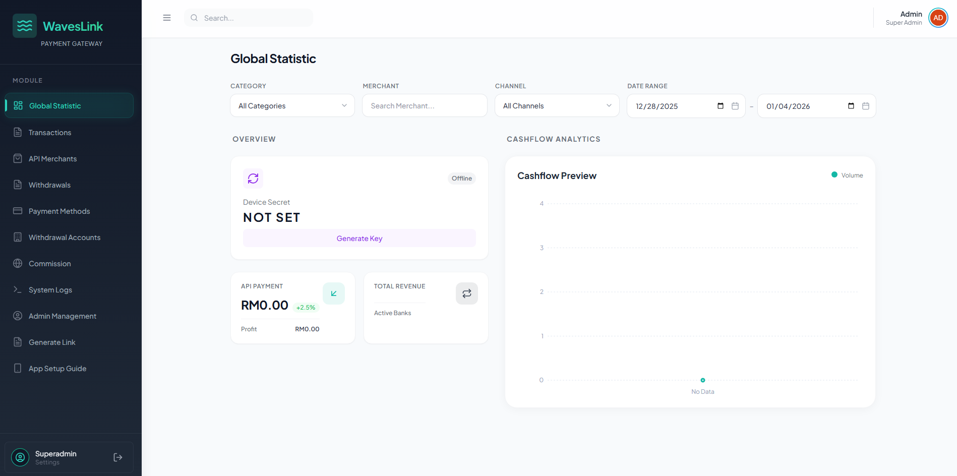 WavesLinks Payment Gateway